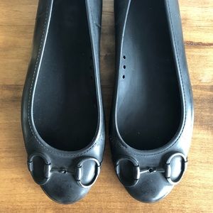 Gucci Rubber Flats size 6